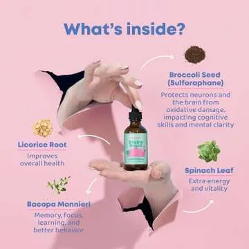 JoySpring Broccoli Supplement for Kids | Sulforaphane Drops