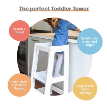 Stepup Baby Adjustable Toddler Tower for Age 1-5