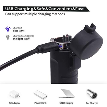 JiaDa Electric Plasma Lighter & Flashlight - Compact & Reliable