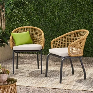 Outdoor Club Chair Set - Christopher Knight Home Xanthe