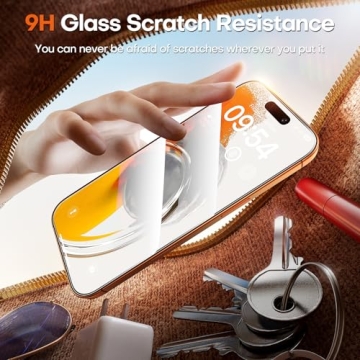 TOCOL iPhone 17 Pro Max Screen Protector 9H Hardness Shatterproof