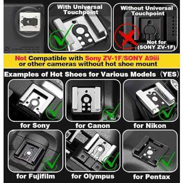 Godox iM30 Mini Flash - Portable Camera Flash GN 15 with 7 Power Levels and Wide Compatibility