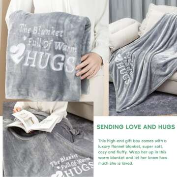 Get Well Soon Gifts for Women, Birthday Gifts for Women, Thoughtful Gift Basket for Women, Sympathy and Self Care Package for Women After Surgery, Show You Care with Encouragement Gift Box for Women