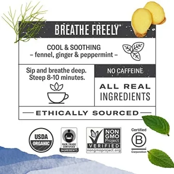 Numi Organic Congest Away Tea, 48 Bags of Herbal Goodness