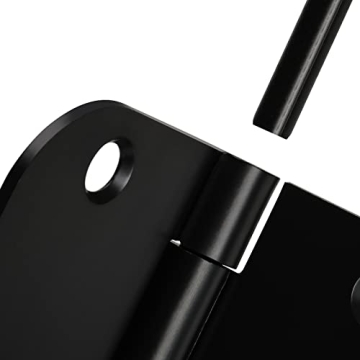 Haidms Noise-Free Matte Black Door Hinges - 18 Pack