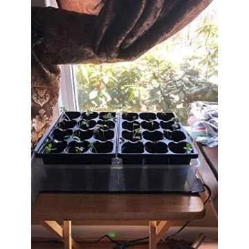 BohoFarm Seedling Heat Mat 2-Pack for Fast Germination