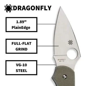 Spyderco Dragonfly Knife - Lightweight & Compact Folding Blade