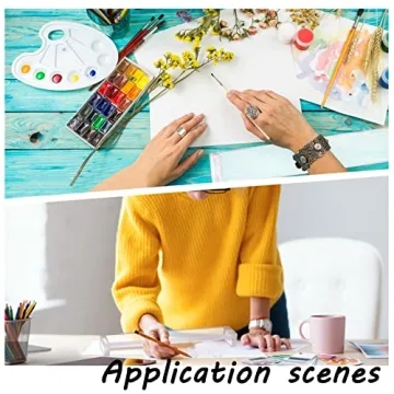 BENECREAT Acrylic Artist Leaning Bridge for Better Precision