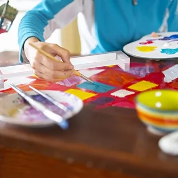 BENECREAT Acrylic Artist Leaning Bridge for Better Precision