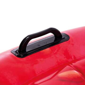 Intex Red Strawberry Inflatable Island, 63in x 52in x 10in