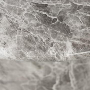 POLY & BARK Wels End Table, Grey Marble