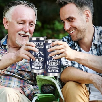 Christmas Gifts for Dad from Daughter, Son - Dad Christmas Gifts Gifts, Dad Gifts for Christmas, Fathers Day - Birthday Gifts for Dad, Cool Dad Birthday Gifts, Funny Dad Gifts, Best Tumbler 20Oz