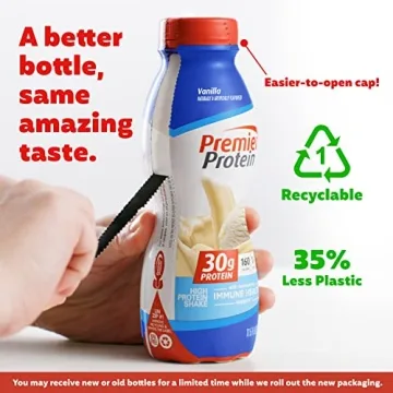 Premier Protein Shake Vanilla 30g Protein Low Sugar 24 Vitamins