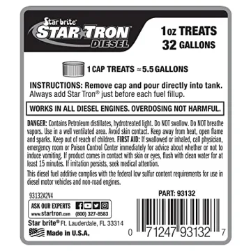 Star Tron Enzyme Fuel Treatment - Super Concentrated Diesel Formula
