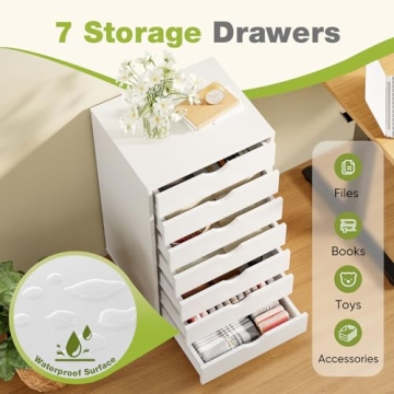 Elegant Sweetcrispy 7 Drawer Chest for Smart Storage Solutions