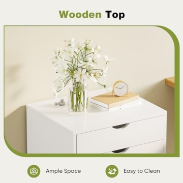 Elegant Sweetcrispy 7 Drawer Chest for Smart Storage Solutions
