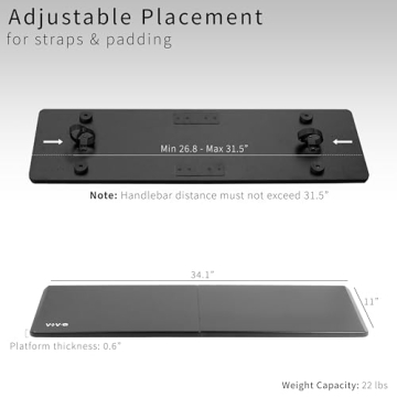 VIVO Universal Treadmill Desk for Active Workstations