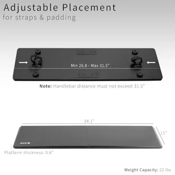 VIVO Universal Treadmill Desk for Active Workstations