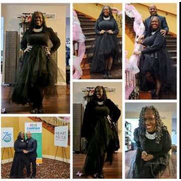 High Low Tulle Skirt for Wedding Party Prom and Cocktail