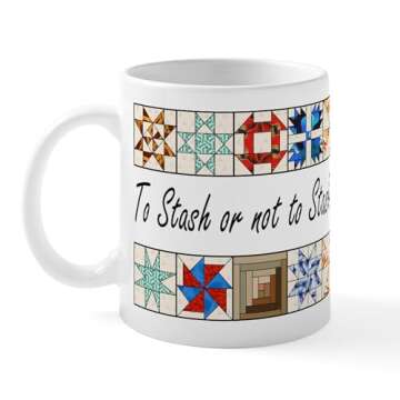 CafePress Quilters Mug 11 oz (325 ml) Ceramic Coffee Mug