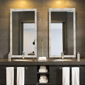 NeatiEase Flexible Molding Trim Wall Trim Self Adhesive, 16.4 Feet Peel and Stick Mirror Frame Border, Waterproof Bathroom Decor, Home Decor (Gold)