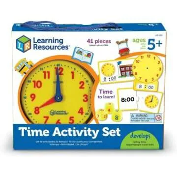 Montessori Time Activity Set for Educational Fun