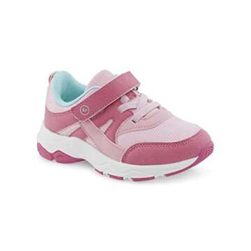 Stride Rite 360 Unisex Child Ace 2.0 Sneaker, Pink, 8 Toddler US