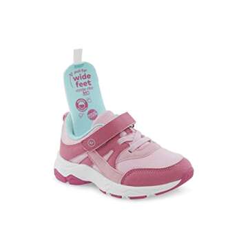 Stride Rite 360 Unisex Child Ace 2.0 Sneaker, Pink, 8 Toddler US