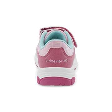 Stride Rite 360 Unisex Child Ace 2.0 Sneaker, Pink, 8 Toddler US
