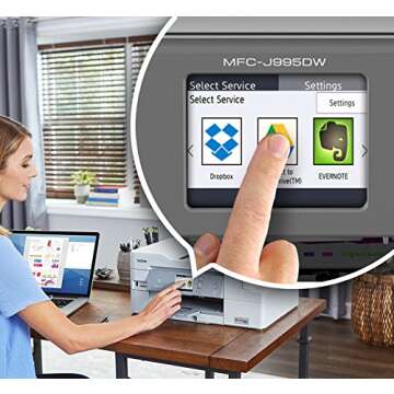 Brother MFC-J995DW All-in-One Printer - Up to 1 Year Ink