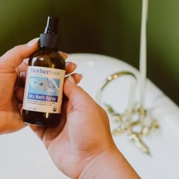 Motherlove Sitz Bath Spray for Postpartum Care