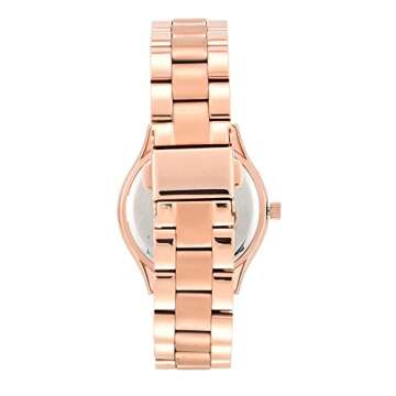 Michael Kors Slim Runway Three-Hand Rose Gold-Tone Stainless Steel Women's Watch (Model: MK3513)