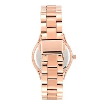 Michael Kors Slim Runway Three-Hand Rose Gold-Tone Stainless Steel Women's Watch (Model: MK3513)