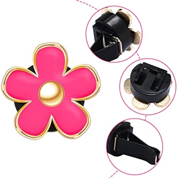 Stylish Daisy Flower Car Air Vent Clips for All Cars