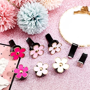Stylish Daisy Flower Car Air Vent Clips for All Cars