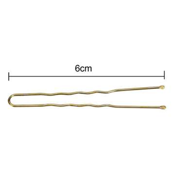 300 Bun Hair Bobby Pins U Shaped Pin with Box Hair Grips to Clip Ballet Hair Net for Women 6 CM/2.3 ...