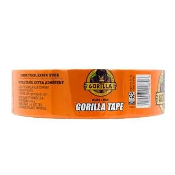 Gorilla Duct Tape, 1.88" x 50yd, Black