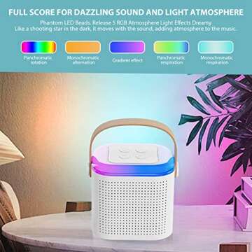 Portable Bluetooth Karaoke Microphone for All Smartphones