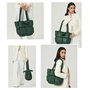 Stylish Puffer Tote Bag for Women - Cozy and Spacious