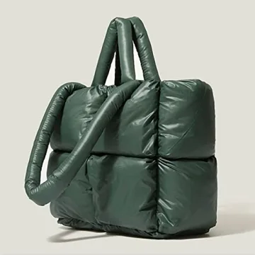 Stylish Puffer Tote Bag for Women - Cozy and Spacious