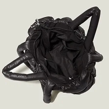 Stylish Puffer Tote Bag for Women - Cozy and Spacious