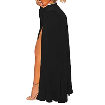 OmicGot Women's Stylish Swimwear Cover Up Maxi Skirt