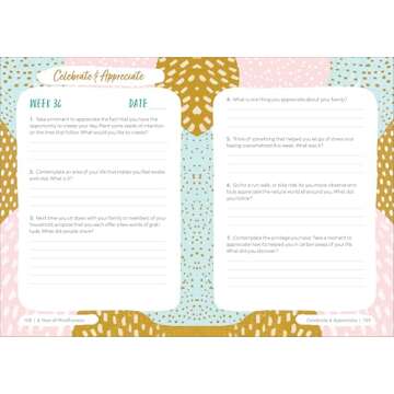 A Year of Mindfulness Journal for Peace and Presence