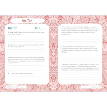 A Year of Mindfulness Journal for Peace and Presence