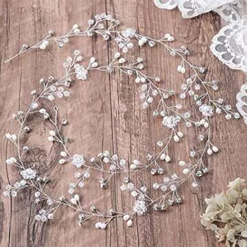 Yean Wedding Hair Vine for Bridal Beauty and Elegance