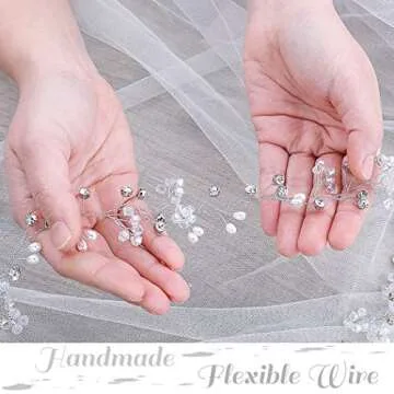 Yean Wedding Hair Vine for Bridal Beauty and Elegance