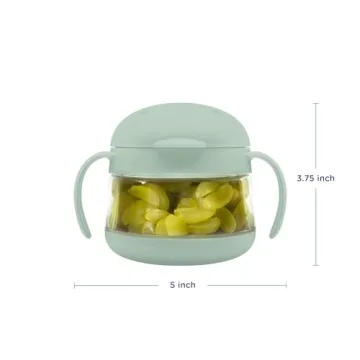 Ubbi Tweat No Spill Snack Container for Toddlers, Durable & Safe