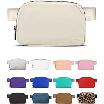 YOSHUYUKI Cross Body Fanny Packs for Women Men Fashion Waist Bag Pouch Nylon Small Travel Crossbody ...