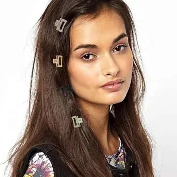 Mini Hair Claw Clips for Women, 12 PCS Non-slip Set