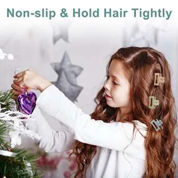 Mini Hair Claw Clips for Women, 12 PCS Non-slip Set